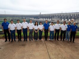 Comitiva do Rio Mekong Visita Itaipu e Descobre Modelos de Gestão Compartilhada de Recursos Hídricos