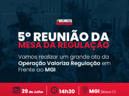 Quinta Reunião da Mesa da Regulação - Expectativa de Novo Reajuste Movimenta Servidores