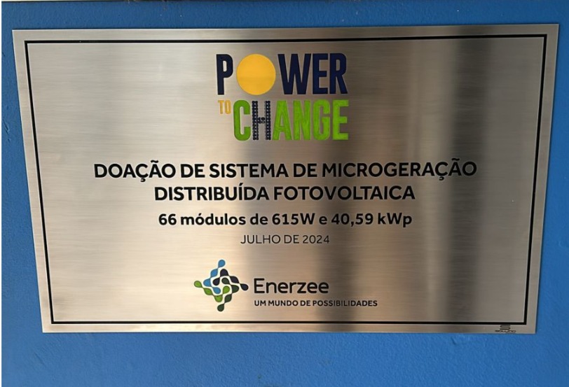 Enerzee expande projeto social Power to Change com doação de sistema solar no Paraná