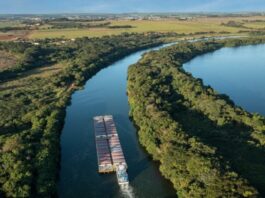 Governo libera R$ 147 milhões para ampliar a Hidrovia Tietê-Paraná e fortalecer logística sustentável no Brasil