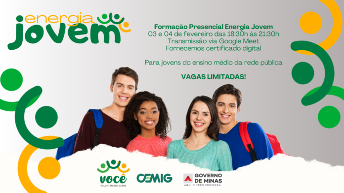 Cemig lança projeto “Energia Jovem” para formar talentos da rede pública e aproximar estudantes do mercado de trabalho