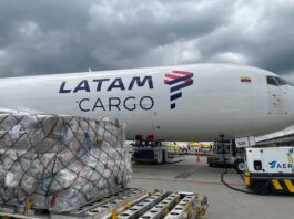 LATAM Cargo atinge quase 100% de eletrificação em solo e corta até 187 t de CO₂ por ano LATAM Cargo atinge quase 100% de eletrificação em solo e corta até 187 t de CO₂ por ano